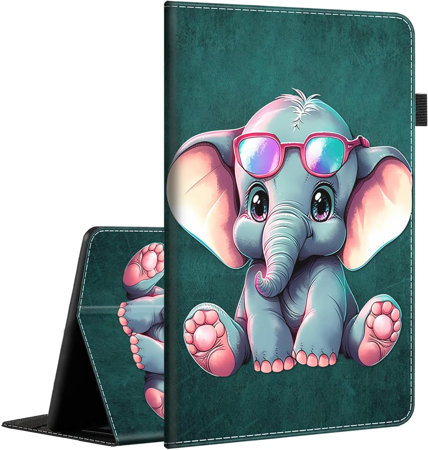 Case Fits Amazon Kindle Fire HD 8 & 8 Plus Tablet (12th Generation/10th Generation, 2022/2020 Release) 8, Multi-Angle Smart Stand Cover Auto Sleep/Wake，African American Girl Quotes Inspirational