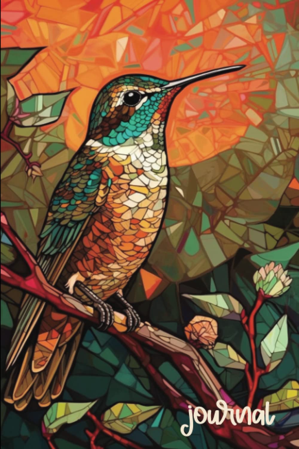 Rufous Hummingbird blank journal