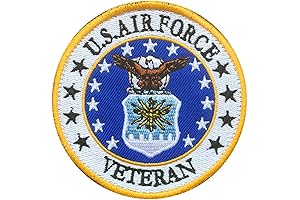 American "US AIRFORCE Veteran" Military Tactical Patch