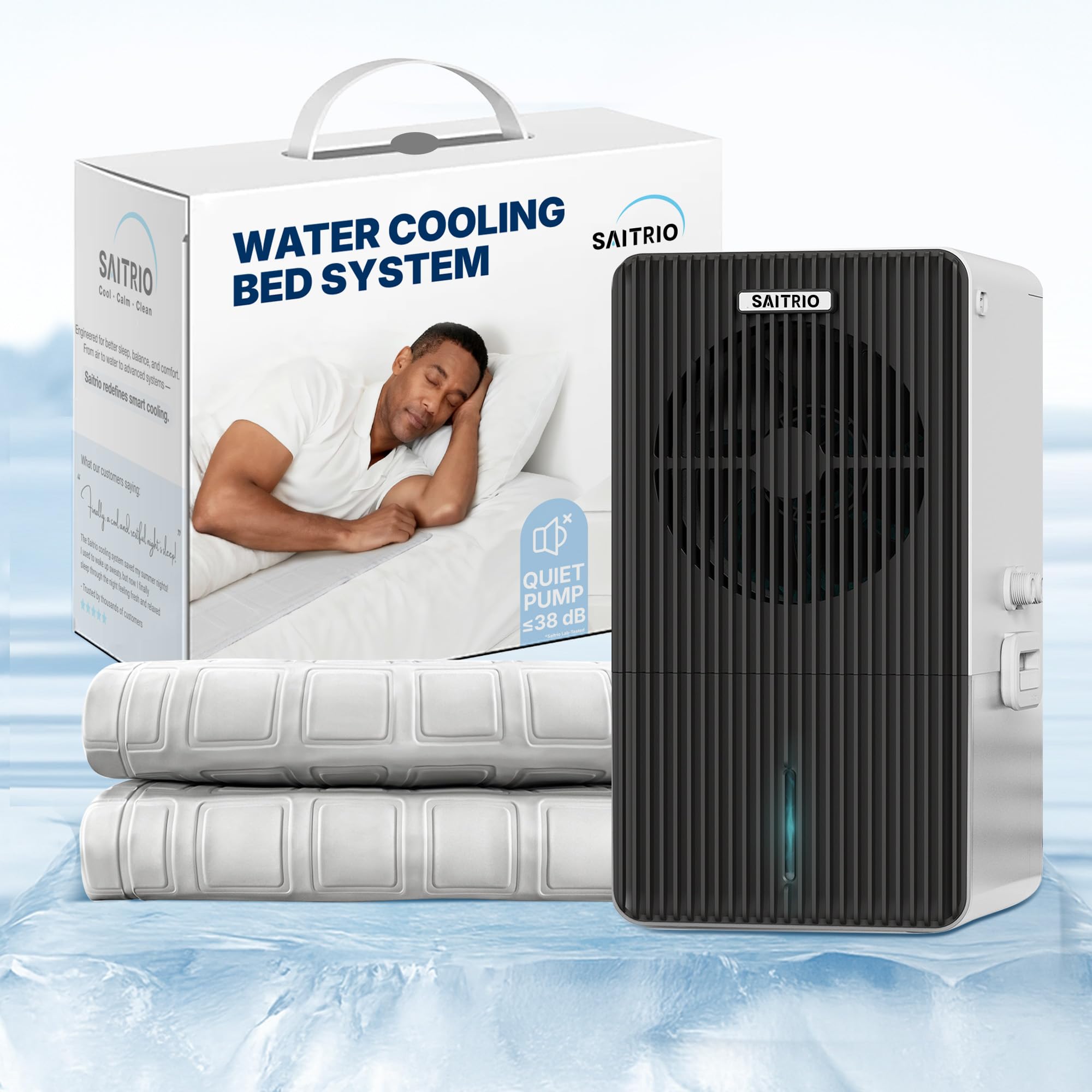 Amazon.com: SAITRIO Cooling Mattress Pad, Active Hydro-Powered Bed