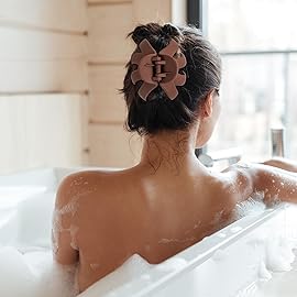 Lolalet Octopus Hair Claw Clips, 5 Pack Non-slip Jaw Clips Medium Hair Clamps for Thick Curly Long Hair, Wide Grip Hair Accessories for Women -Style E