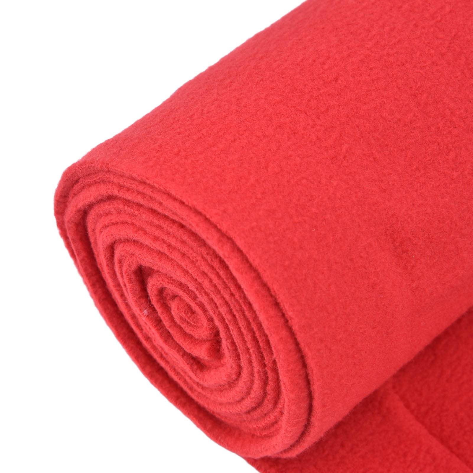 Set di Bendaggi per Gambe in Morbido Pile per Cavalli, Fasce per Gambe di Cavallo, Autoadesive, Traspiranti, Resistenti all'Usura, per Gambe di Animali, per Proteggere Gli Stivali, per Mucche,(Rosso)
