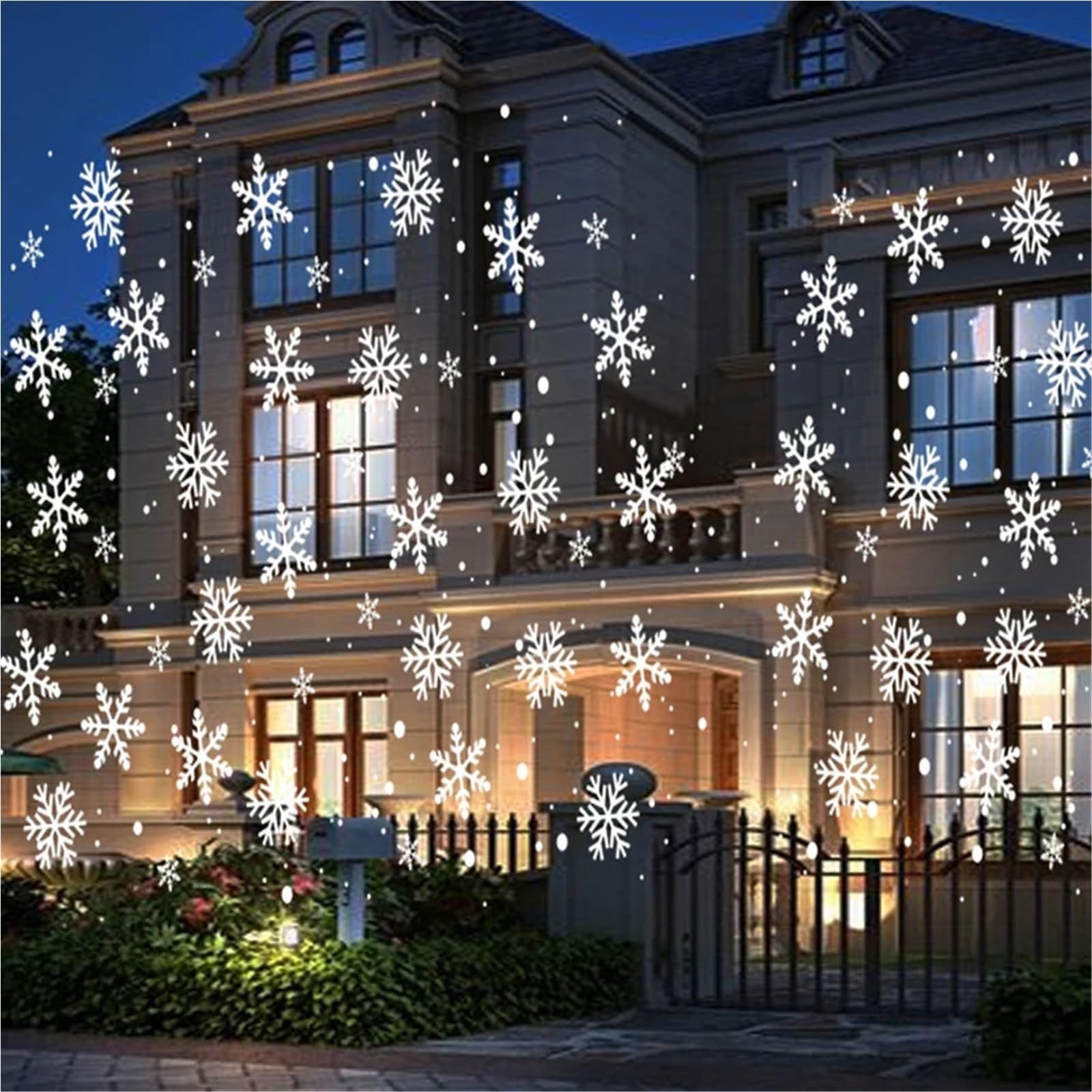 Projection Light - Schneeflocke Weihnachten Projektor Outdoor Wasserdicht Projektor Party Urlaub Projektor