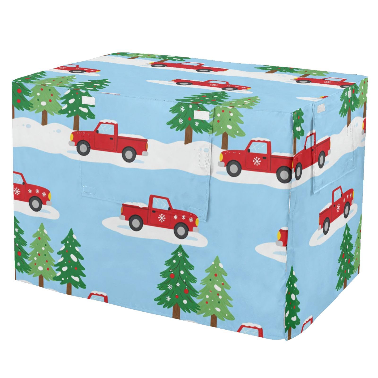 Housse pour cage pour chien étanche et bâche de protection de caisse transport camion rouge