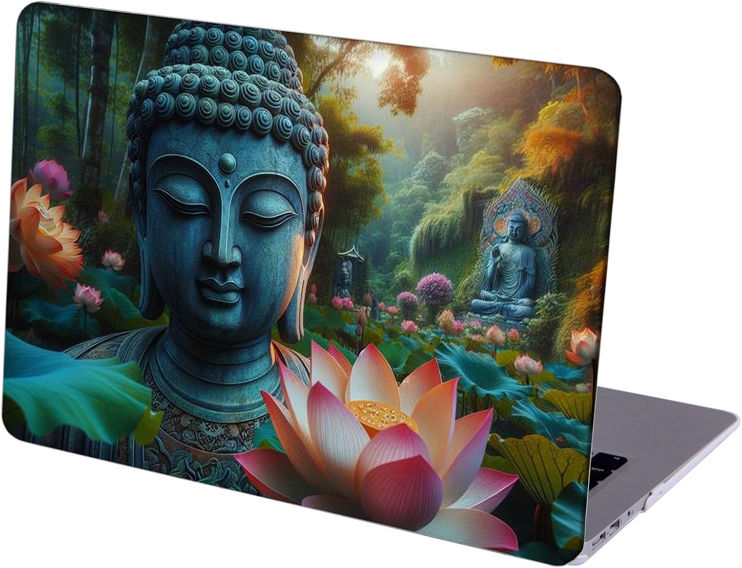 Compatible with MacBook Neo 13-inch, Hard Shell Case with Keyboard Cover and Screen Protector (A3404 A18 Pro chip, 2026 Release) - Buddha MC23185
