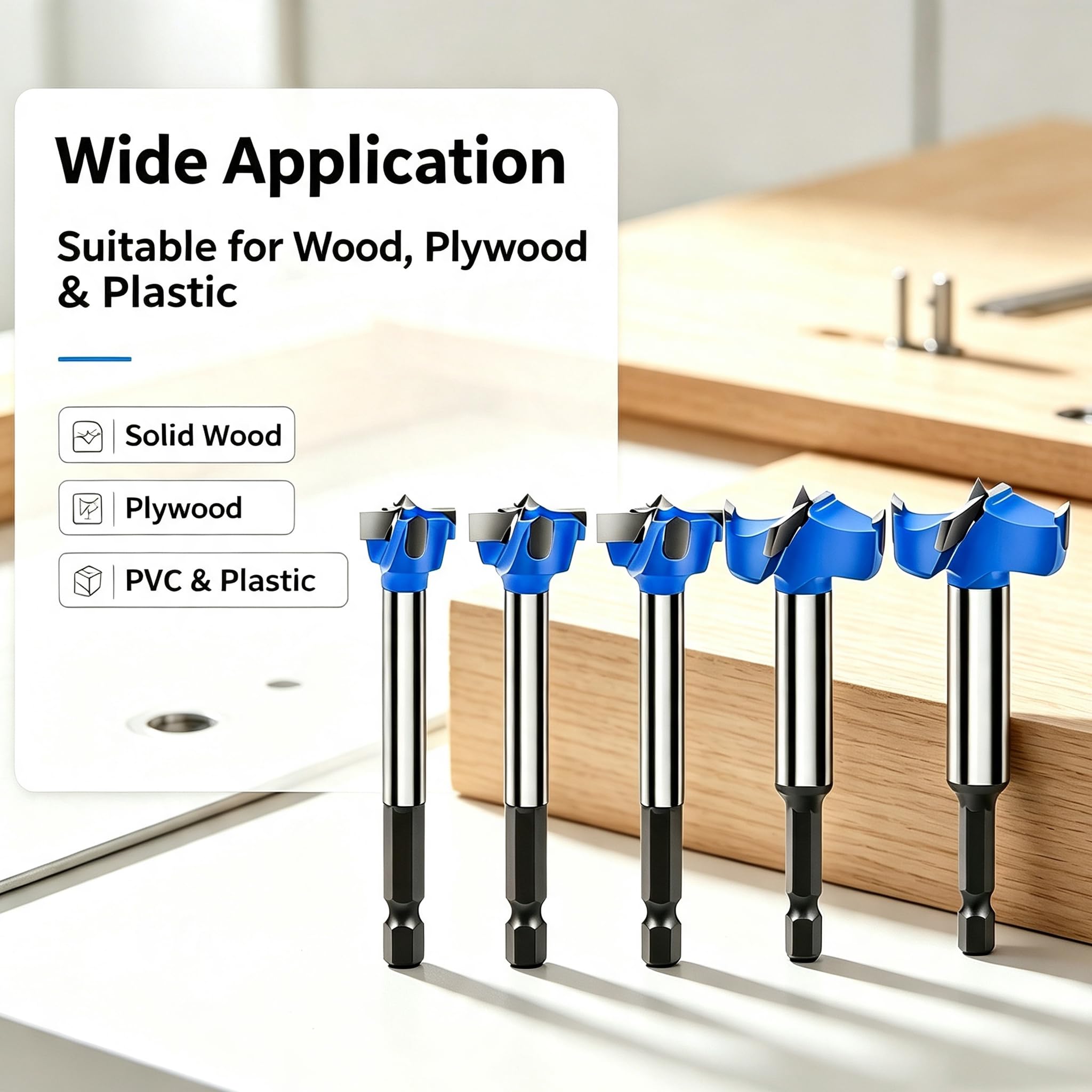 Forstner Drill Bits - Woodworking Precision -5