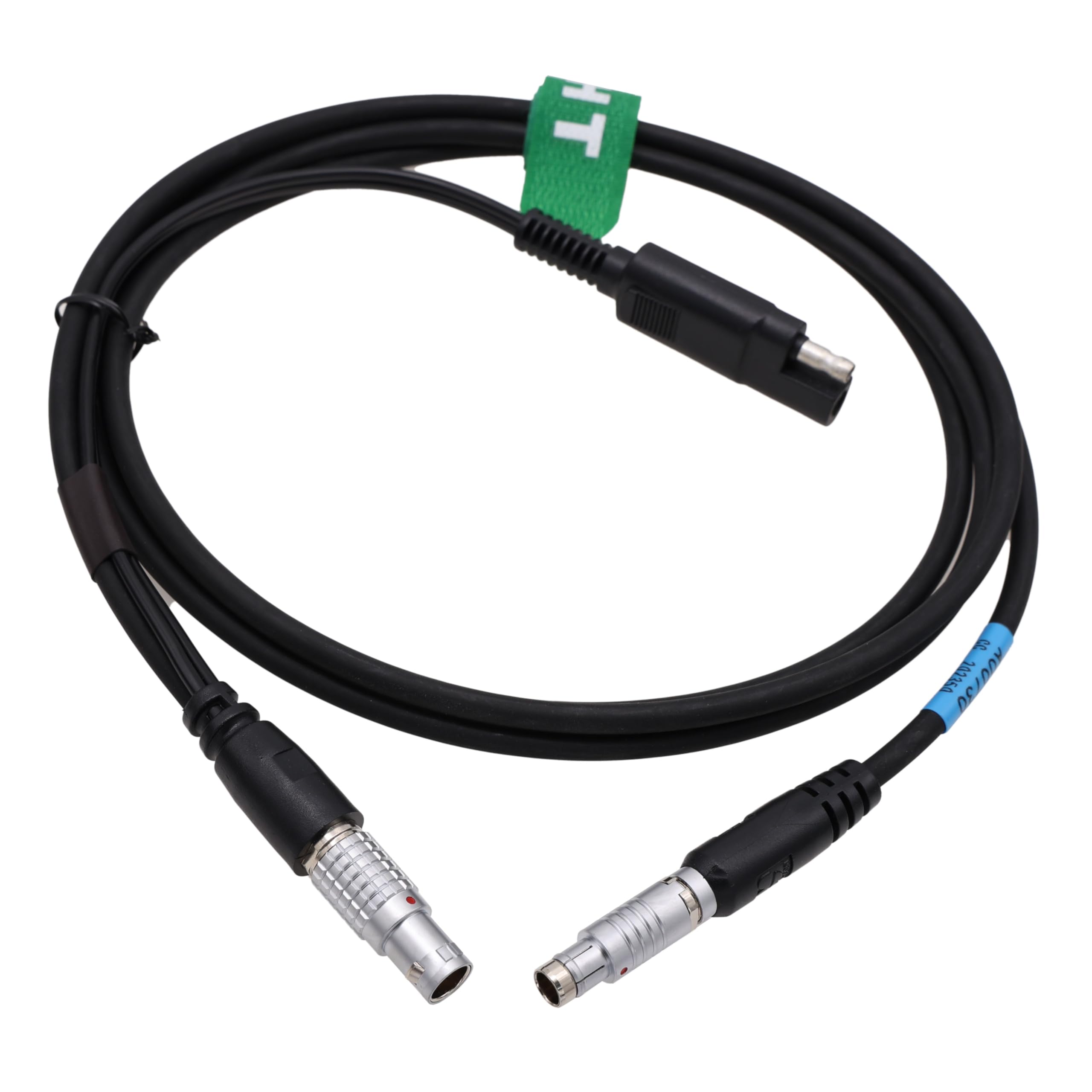 HangTon SATEL Easy Pro 35 Watt Radio Data Power Cable for Topcon GPS Receiver Serial Data 7 Pin 8-pin SAE