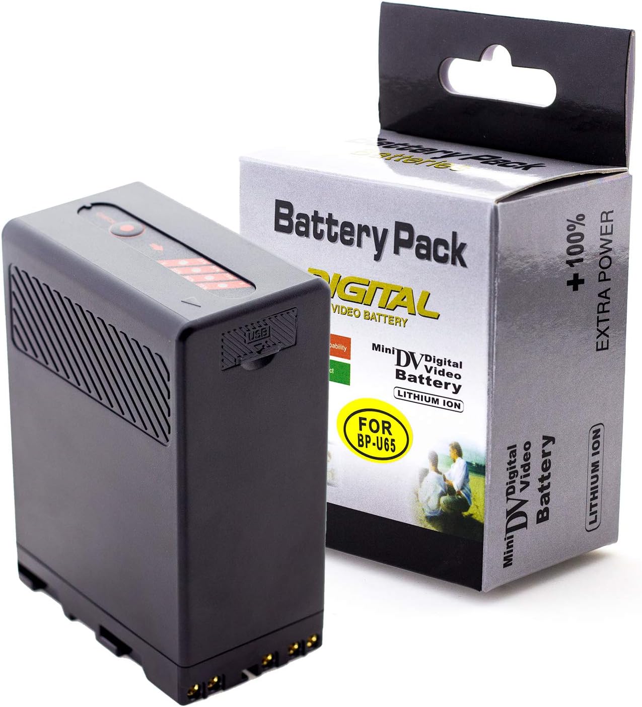 KYTD BP-U60 BP-U65 5200mAh Battery for Sony PMW-100, PMW-150, PMW-160, PMW-200, PMW-300, PMW-EX1, PMW-EX1R, PMW-EX3, PMW-EX160, PMW-EX260, PMW-EX280, PMW-F3, PXW-FS5, PXW-FS7