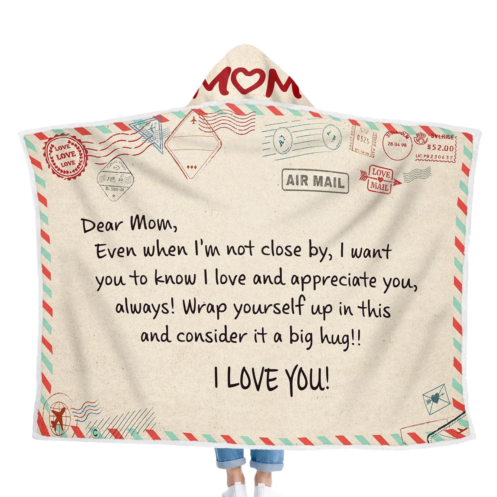 Couverture pour Maman lavable en machine pour éliminer les taches tenaces sans perdre sa douceur