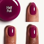 Essie Les ongles de verre, les ongles polonais, violet, verreux, constructible, finition mince, à moitié plein, 13,5ml