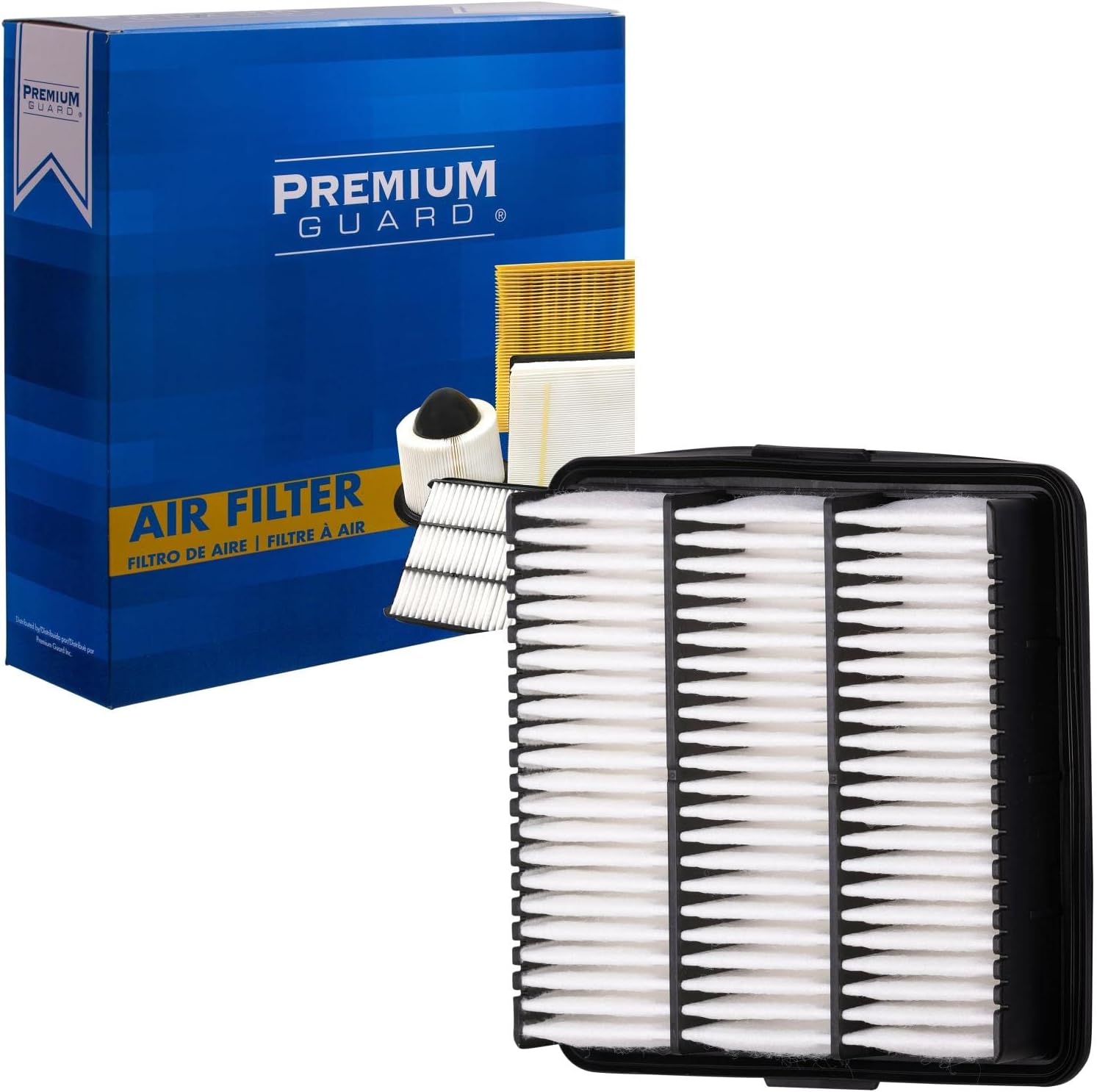 PG PA99855 Engine Air Filter | Fits 2021-2026 Hyundai Elantra 1.6L (Gas), 2.0L; 2024-2026 Kona 1.6L, 2.0L