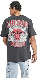 DeFacto Man Knitted Boxy Fit Crew Neck Short Sleeve T-Shirt B3924AX, Anthra M