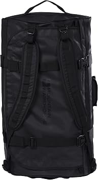 Mountain Warehouse 90L Large Cargo Holdall Rucksack Black ONE | Durable & Comfy Design with Padded Shoulder Straps, 3 Carry Options as a Backpack, Duffle or Grab Bag, For Travel & Sport