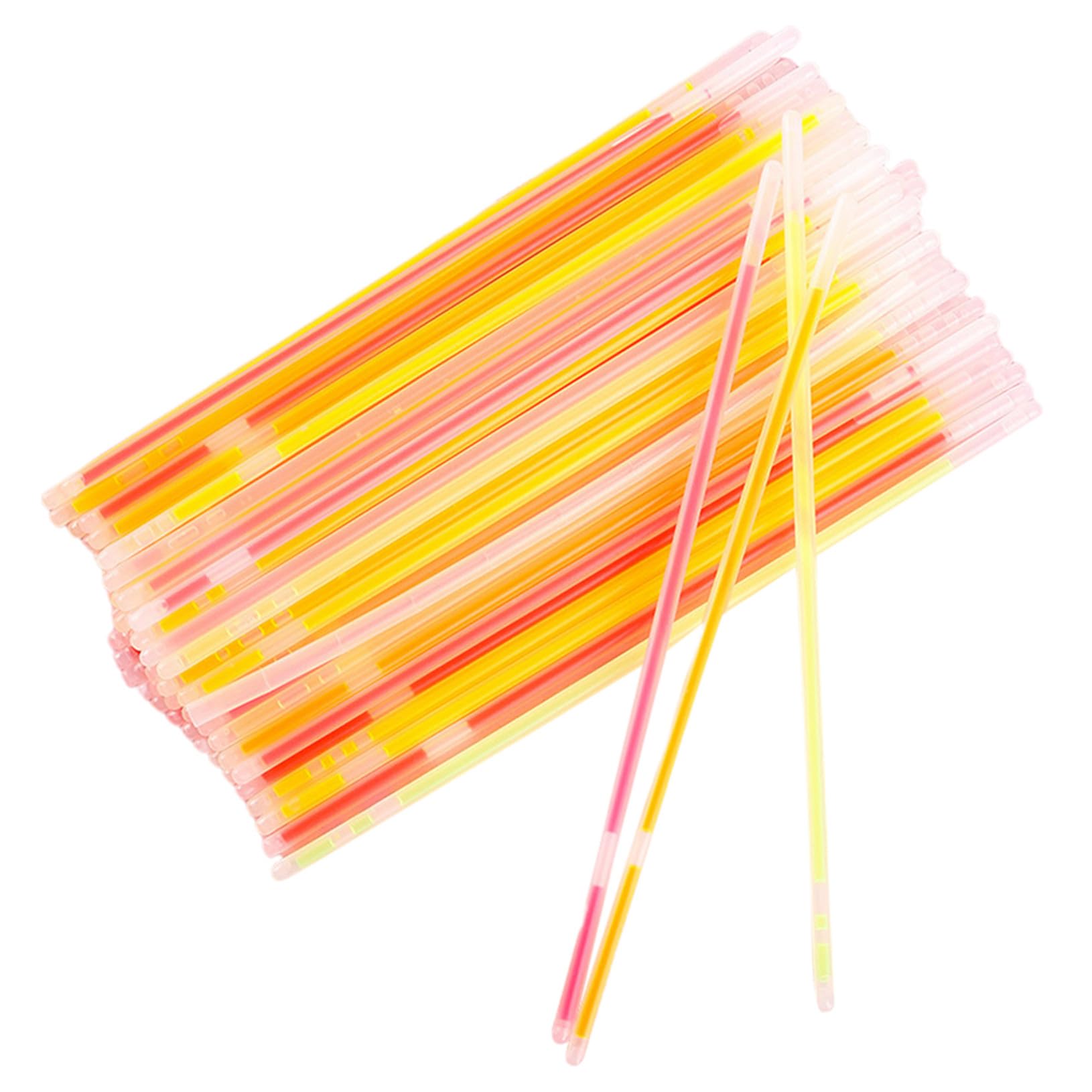 YARNOW Braccialetti Luminosi 150 Pezzi in Plastico per Feste e Bambini