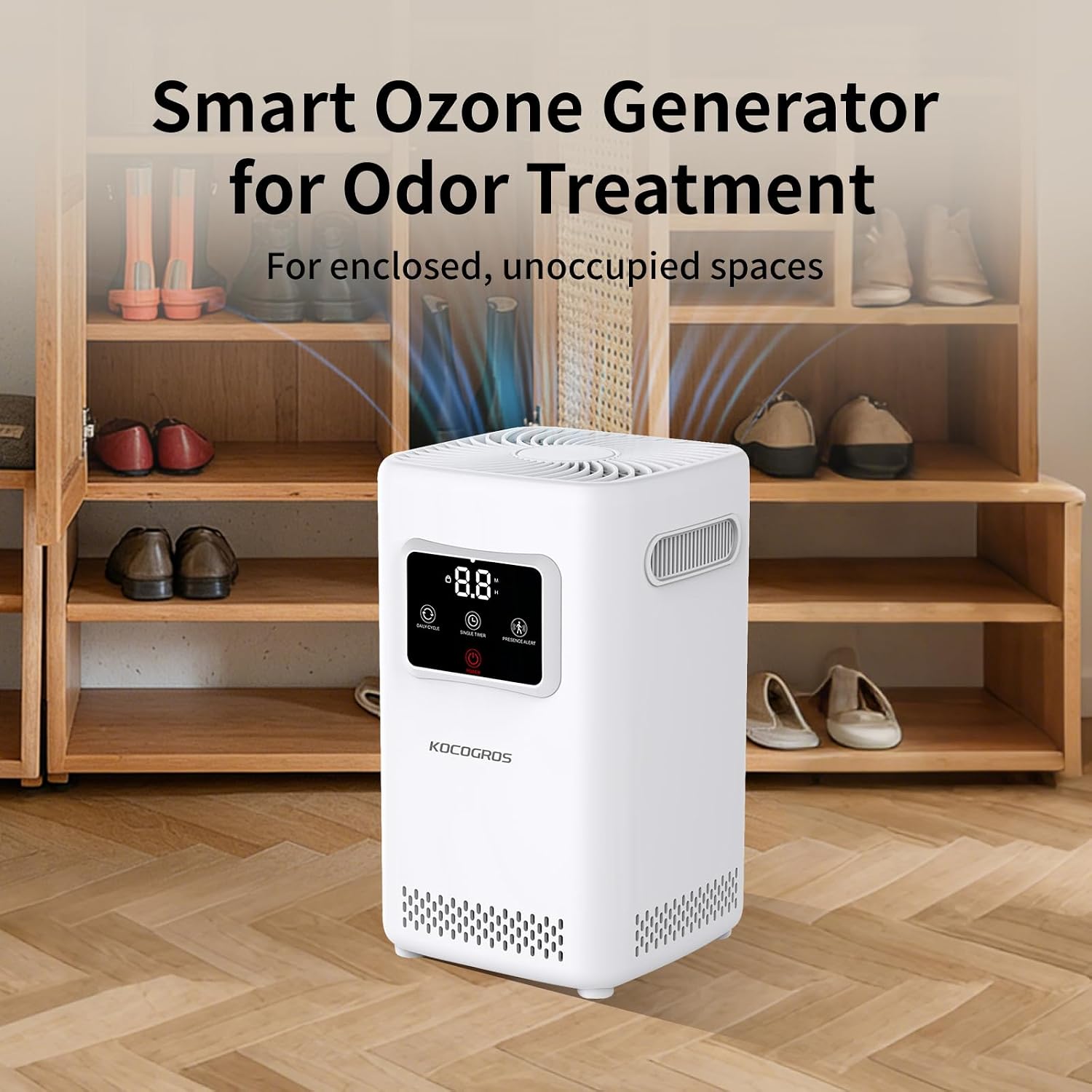 Smart Odor Control Device with Timer and Motion Sensor | Timer, Motion Sensor