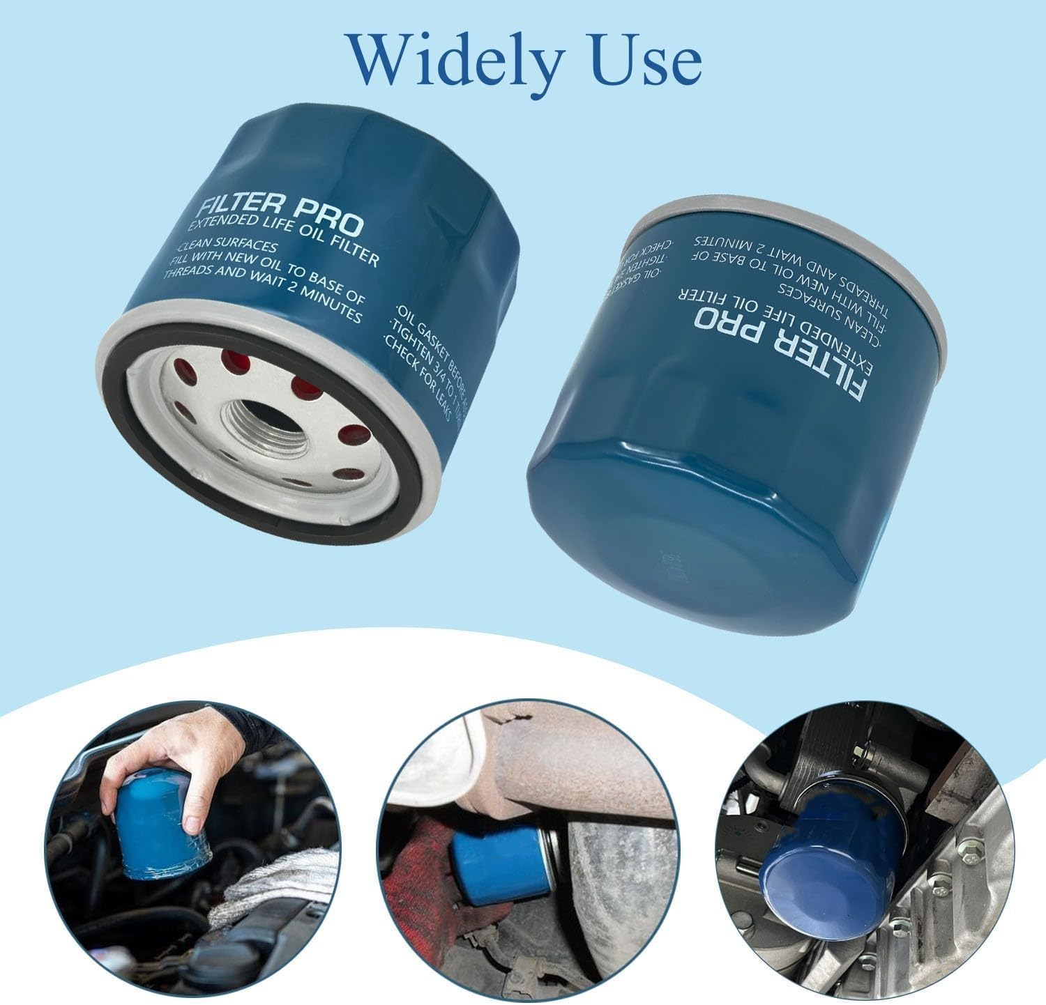 Extended Life Oil Filter 25 050 53-S Replaces Koh-ler CH680 CH730 ECH650 ECH730 ECH749 KT725 KT730 KT735 ZT710 ZT730 ZT740 Engine 300 Hour Oil Change Interval (2)