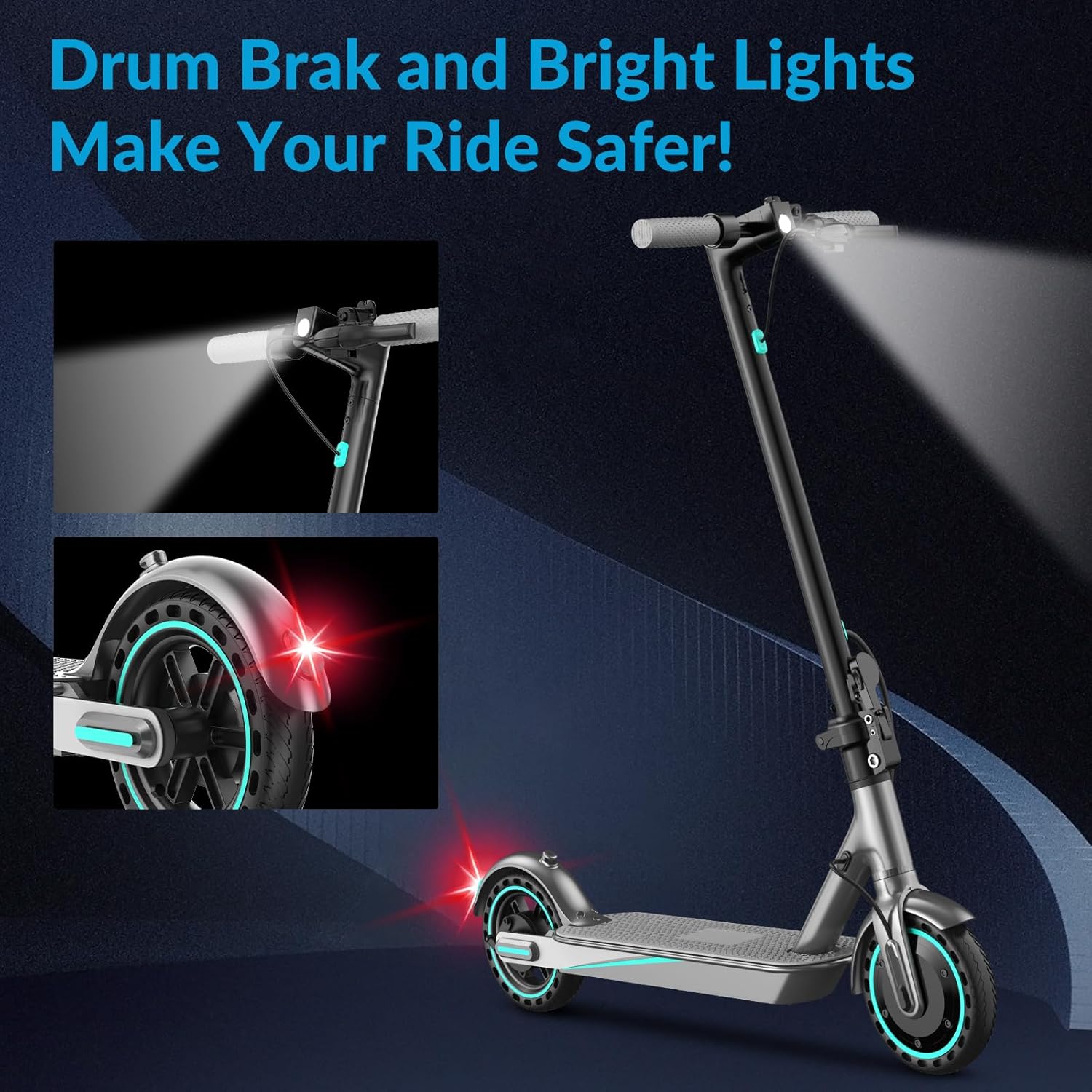 Drum Brake and Bright Lights