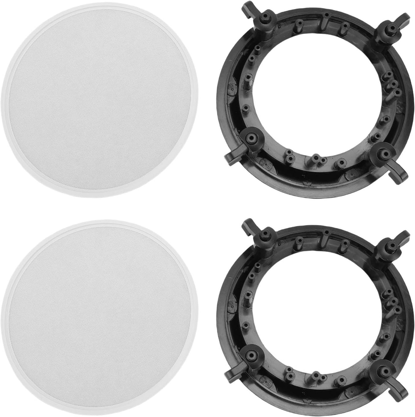 Focket 8 Inch Ceiling Speaker Covers, Magnetic Metal Speaker, Grid, Woofer, Speaker Protective Protection