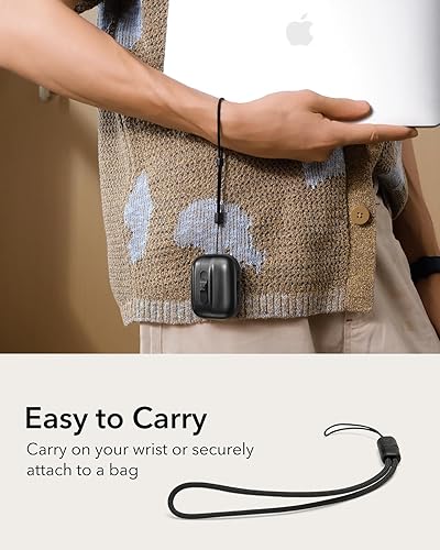 Miniatura 128 de ESR Funda para AirPods Pro (2023/2022/2019, 2ª/1ª generación), compatible con Airpods Pro 2 (cable USB-C/Lightning), listo para MagSafe, bloqueo