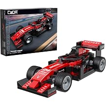 CaDA Triumph Legend 14cm Racing Car - 123 Piece Brick Model Kit C55054W | A quick and easy small build ideal for racing car fans