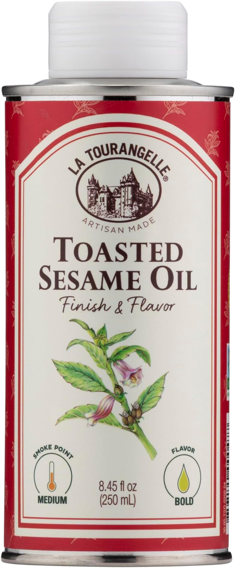 Toasted Sesame Oil, Great for Cooking, Add to Noodles, Stir-Fry, Vegetables, Vinaigrettes, and Marinades, 8.45 Fl Oz
