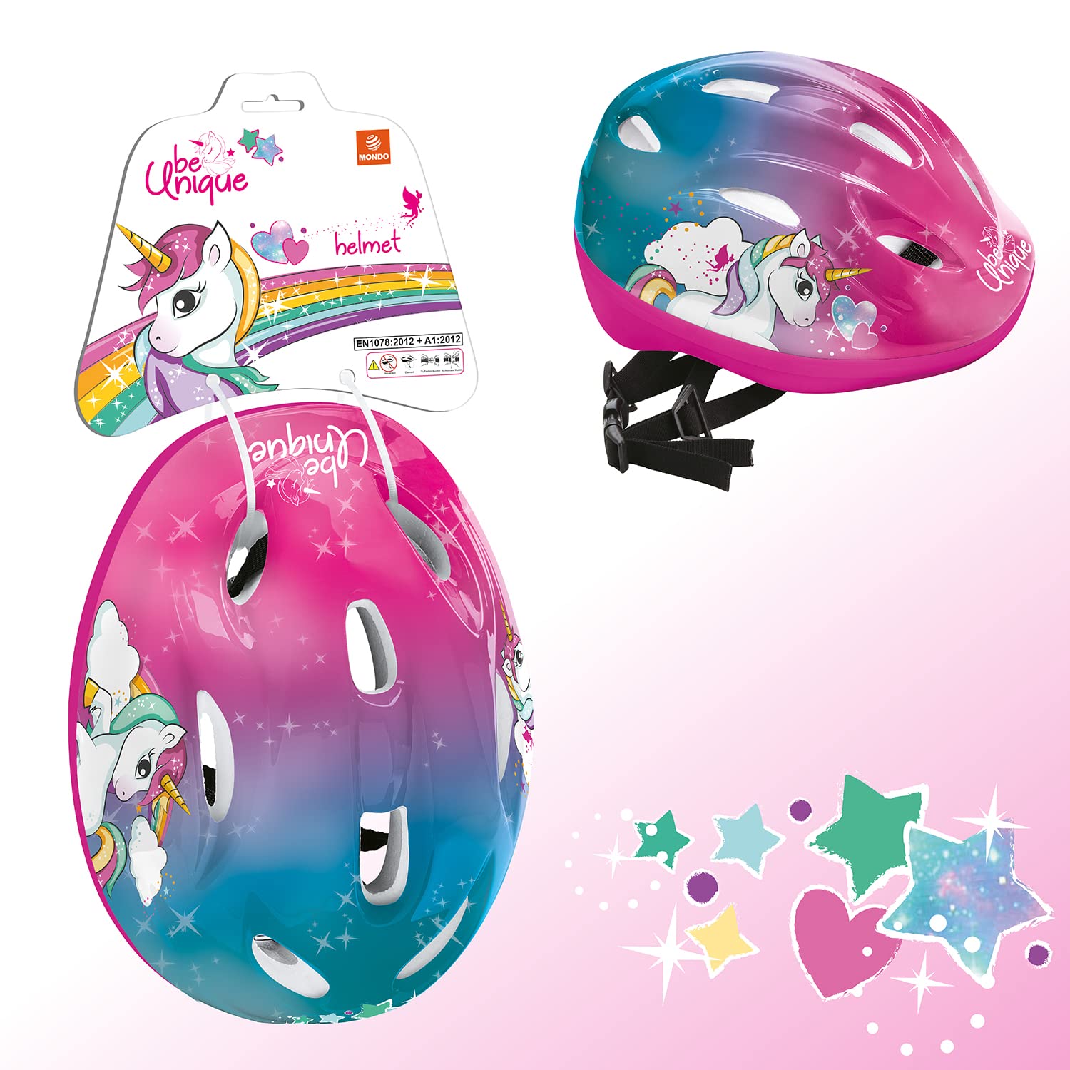 Mondo Zabawki HELMET Regulowany pałąk ochronny 52 do 56 cm do rowerów, skuterów, deskorolki