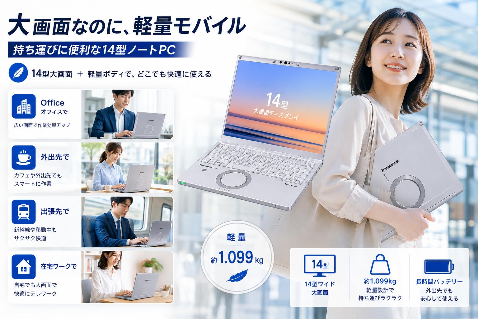 Amazon.co.jp: 【整備済み品】Panasonic Let's note CF-FV1 第11世代