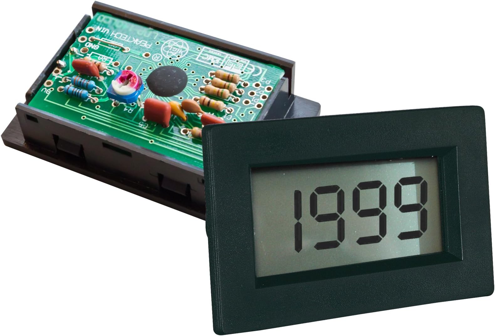 Peak Tech Digital Volt Amp Panel Meter Voltmeter Ammeter as Instrument QTY: 1 LDP – 135