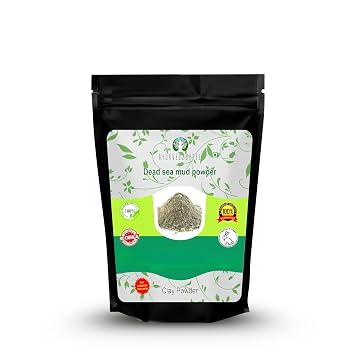 Dead Sea Mud 100 Gm | Nourishes Exfoliates Softens & Detoxify the Skin | DRY CLAY POWDER | 100% Only Dead Sea mud powder | Skin care | Facial Mask