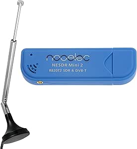 NooElec NESDR Mini 2 USB RTL-SDR and ADS-B Receiver Set, RTL2832U and R820T2 Tuner, MCX Input. Low-Cost Software Defined Radio Compatible with Many SDR Software Packages, ESD-Safe.