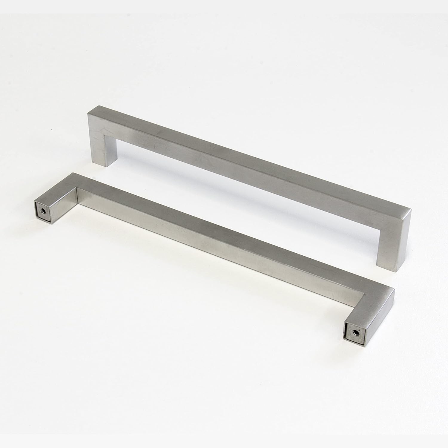RCH Hardware HD-SS128-192 Stainless Steel Modern Cabinet Drawer Handle Pull, 7 9/16 Inch, Brushed Stainless Steel (2 Pack)