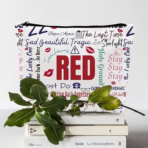 Miniatura 4 de Versión de álbum de música, bolsa de maquillaje, bolsa de aseo de viaje para mujeres, amantes de la música, regalo para fanáticos de TS, letras de