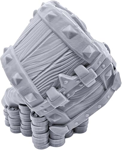 Miniatura 5 de Mimic - Torre de dados DND compatible con Dungeons and Dragons, juego de guerra en miniatura de 1.102 in, juegos de rol de mesa, escenario de juego