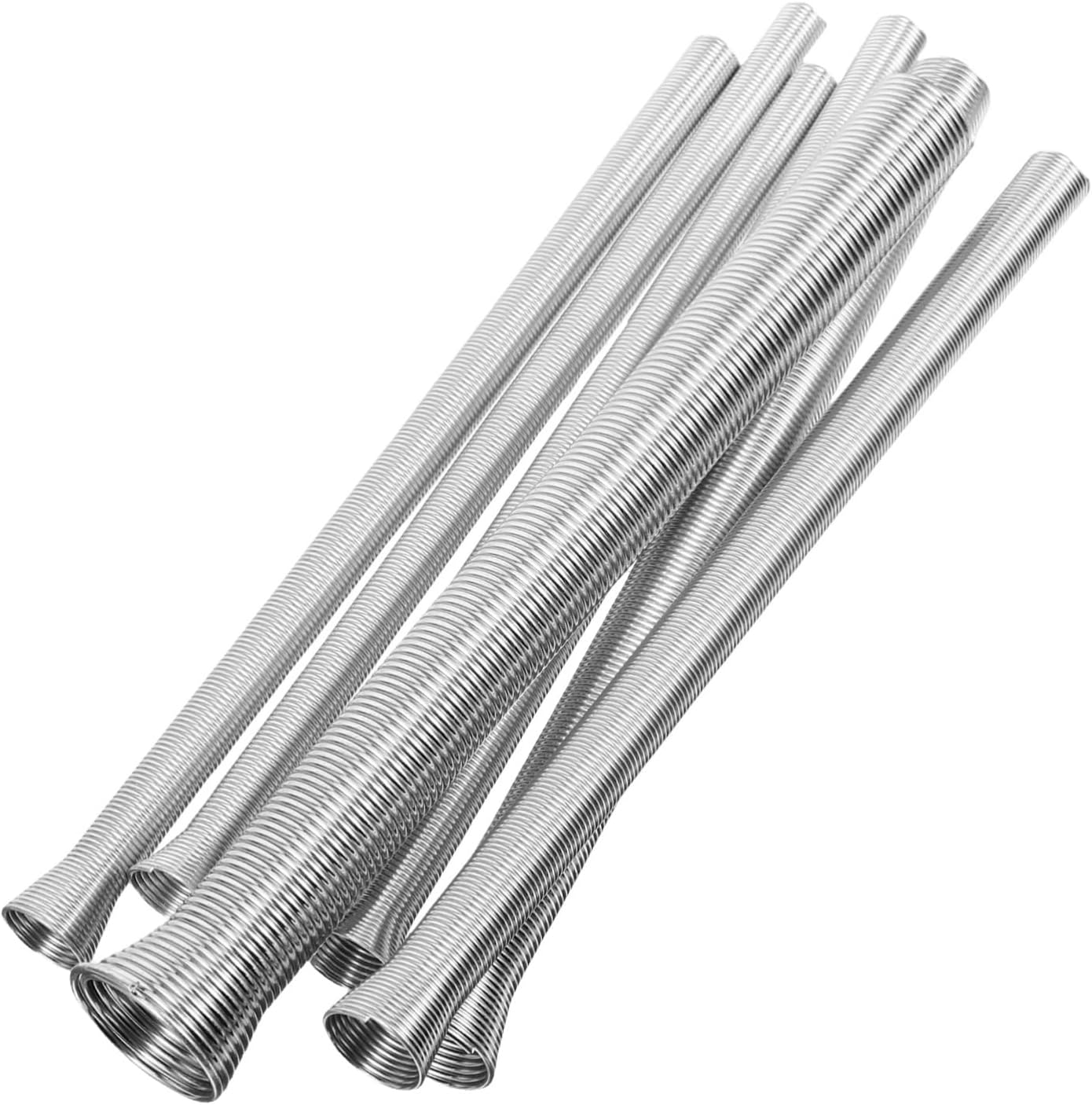 In-1 Tube Bending Kit 7pcs Spring Benders for 1/4 to 5/8 Tubing Easy Operation for Metal Bending