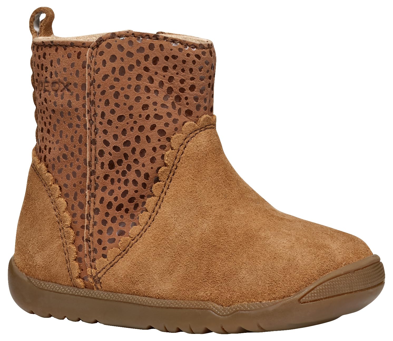 Geox B MACCHIA GIRL A, Ankle Boot, WHISKY,