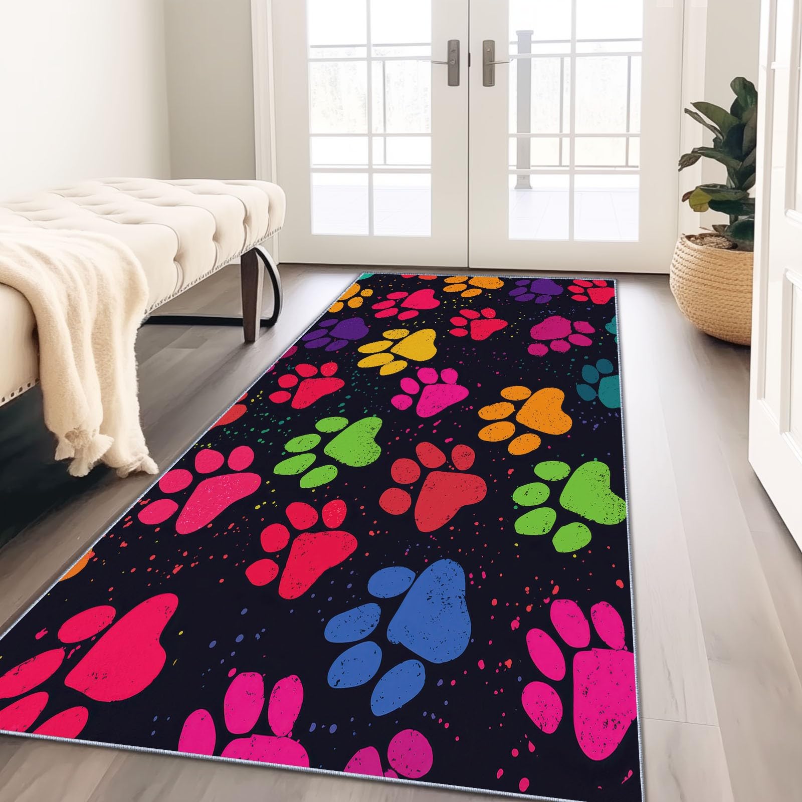 Tapis de cuisine lavable en machine pour éliminer les taches et sécuriser vos sols