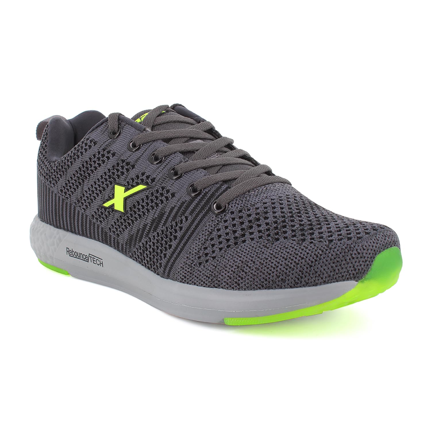SPARX Trending & Stylish Men's Outdoor Sports/Walking/Running/gynmming Shoe SM-379 Grey FL.Green UK-6