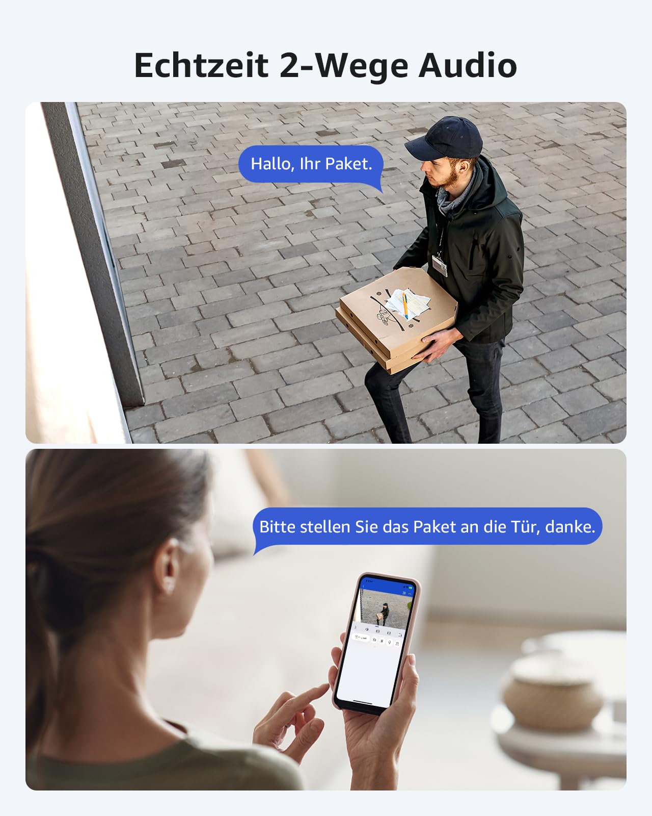 ANNKE 3K PT PoE Überwachungskamera Aussen mit Auto-Tracking