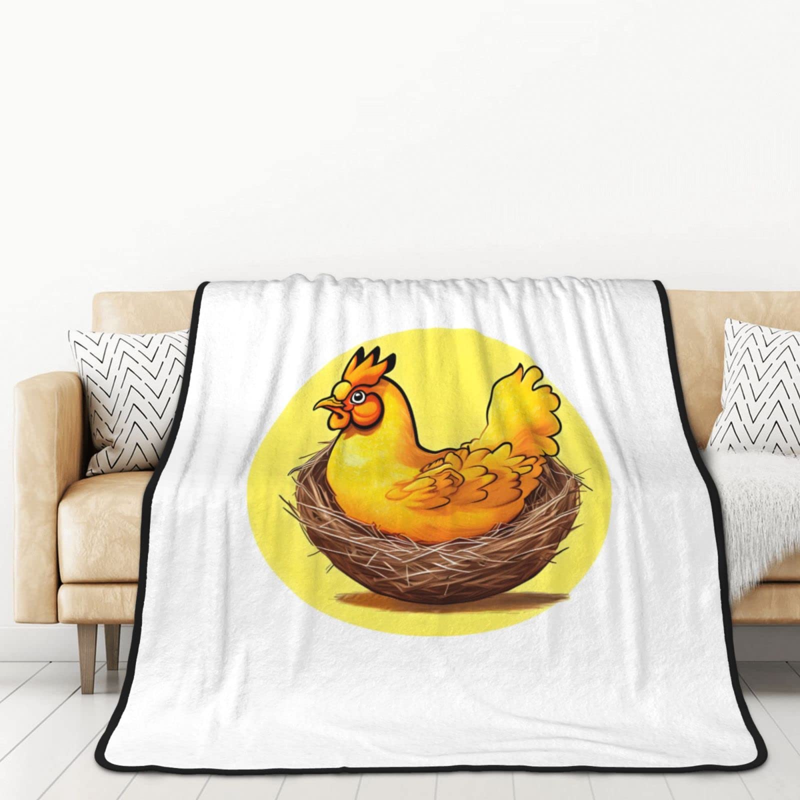 Couverture double face en flanelle de lit et voiture pour adulte