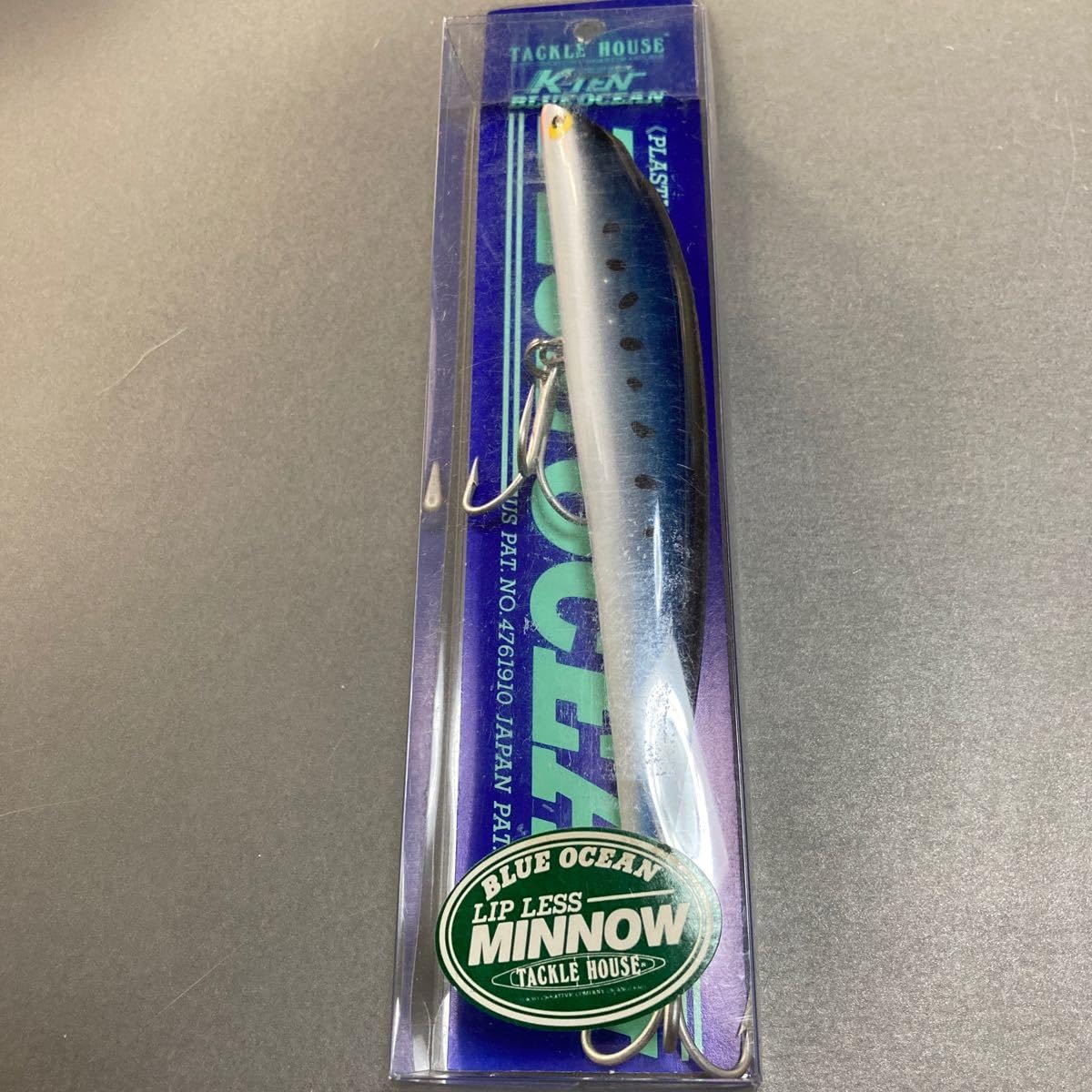 tklm140 bklm140新品 tacklehouse-fanshop / K-TEN BLUEOCEAN リップレスミノー BKLM140