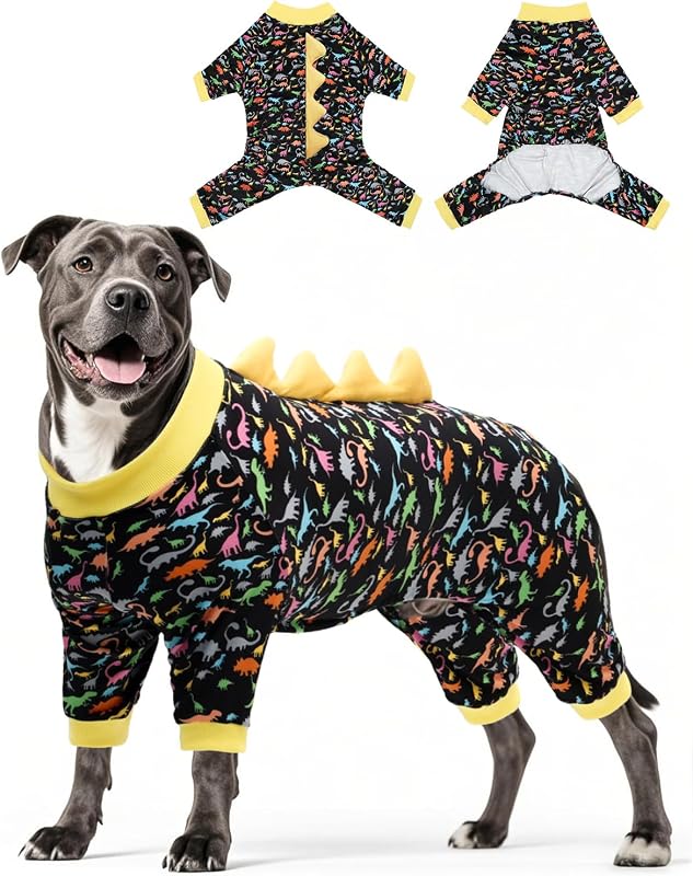 Fantasia de Dinossauro para Cães CuteBone em Veludo Cristal com Elastano COSP01-4XL