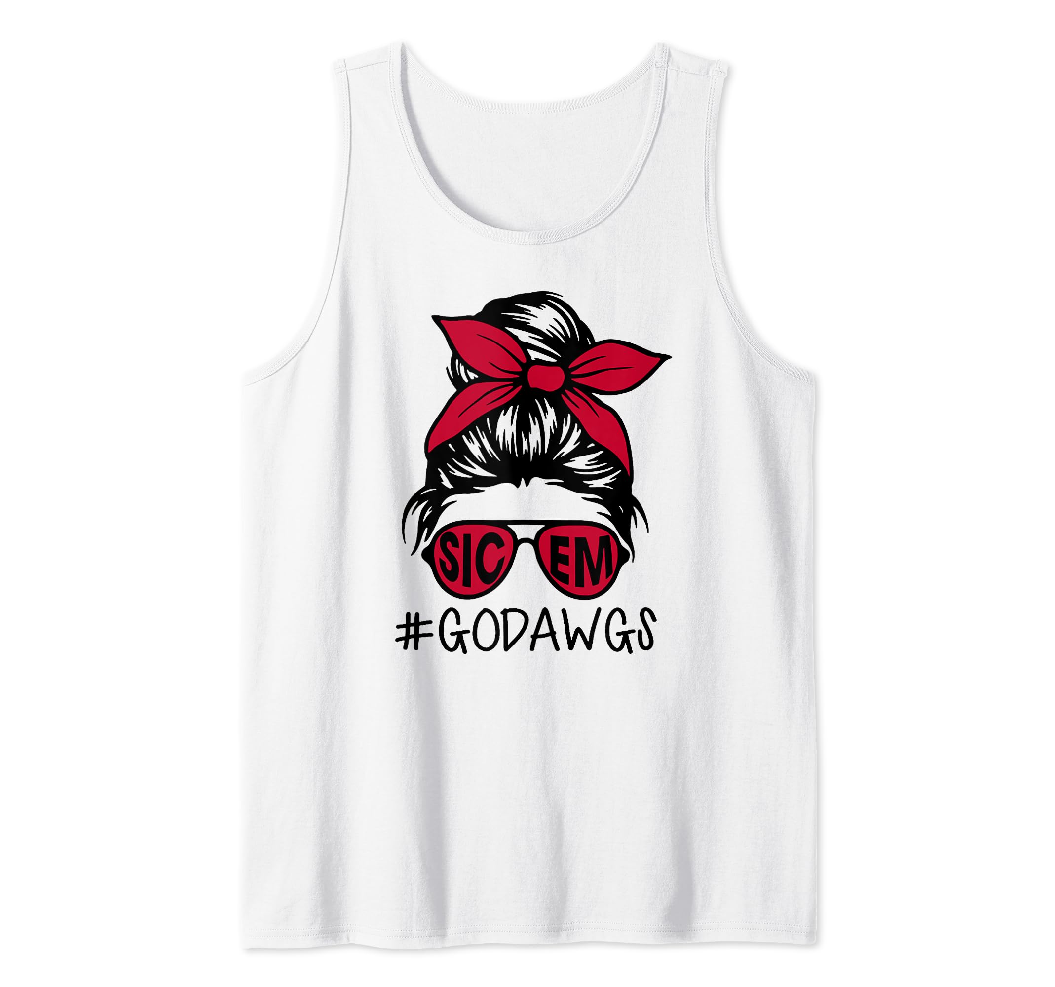 Dawgs Sic Em, Go Dawgs, Sic'Em, Go Bulldog Oufits Tank Top