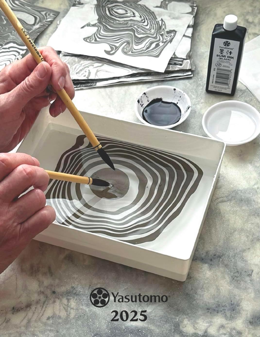 Yasutomo Suminagashi Water Marbling Kit