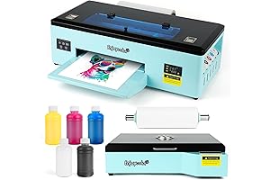 Professional DTF Transfer Printing Bundle with A3 Printer, Oven, Software, and Supplies