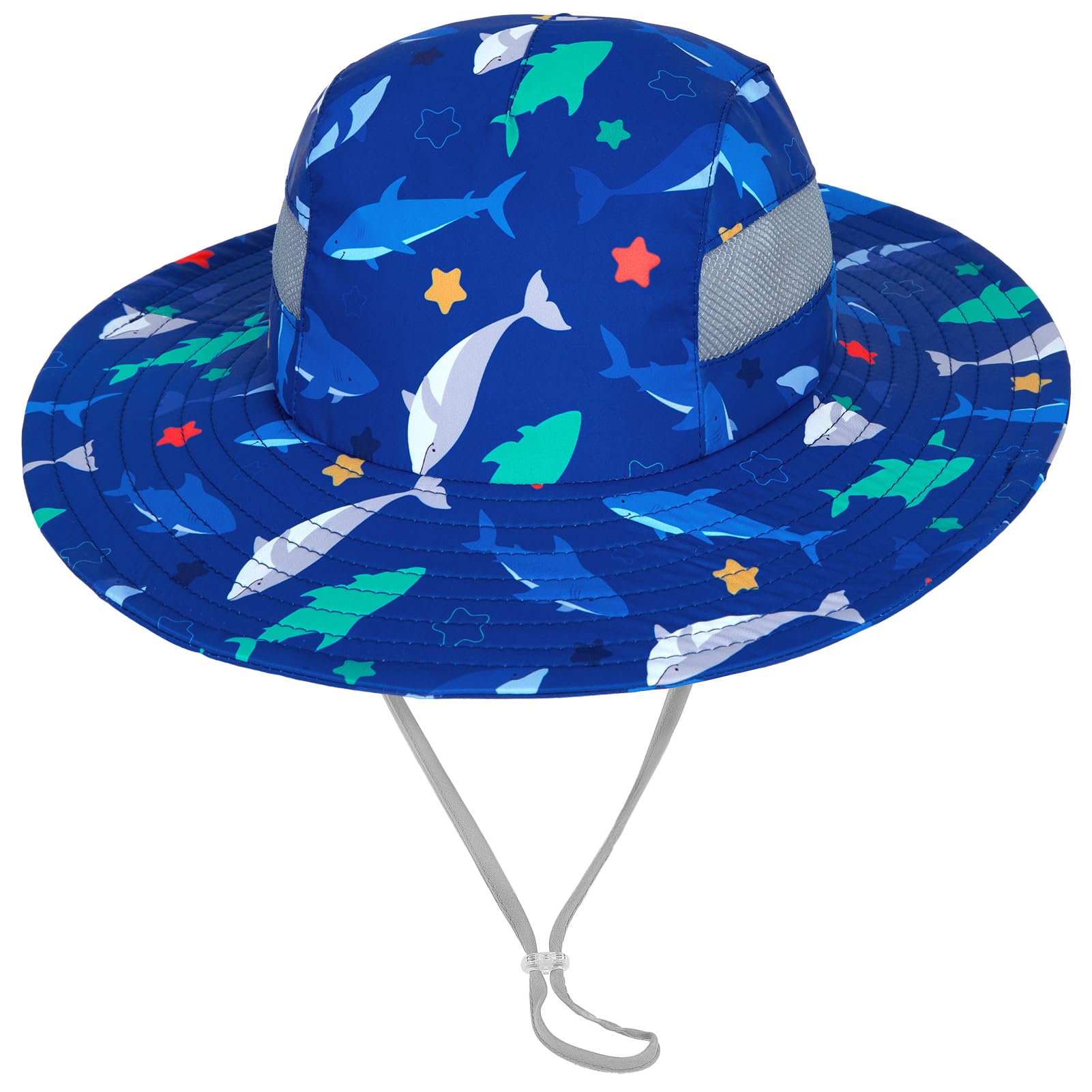 ICOSY Sun Hat for Kids Girls, UPF 50+ Wide Brim Beach Hat for Toddler