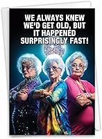 Vista 25 de NobleWorks Humorous Birthday Greeting Card with 5 x 7 Inch Envelope (1 Card) Bday Bra Size C10073BDG