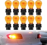 Vista 1 de 10 Piezas Bombilla de Luz 3157, Bombilla Miniatura 3157 Mini Bombilla, Luz de Freno Automotriz Señal de Giro Marcador Lateral Bombilla de Luz