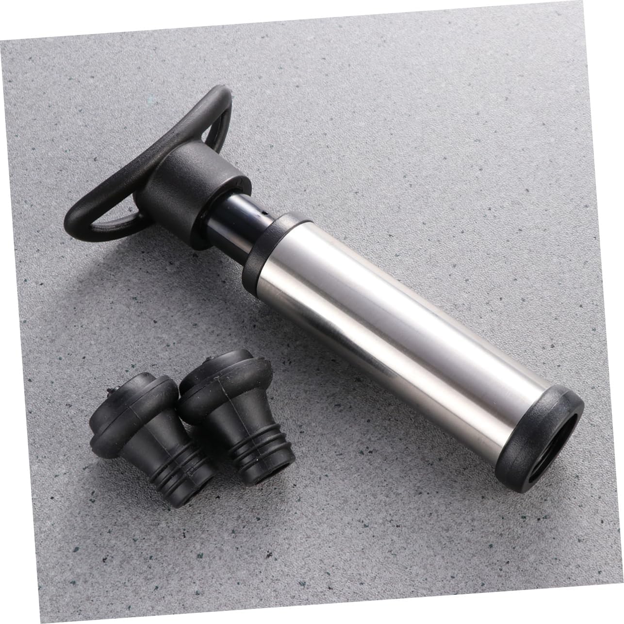 3 Piece Wine Bottle Vacuum Stopper Set with Vacuum Pump
