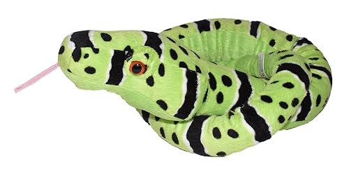 WILD REPUBLIC - Peluche 137 cm Serpiente de cascabel roca verde Wild Republic