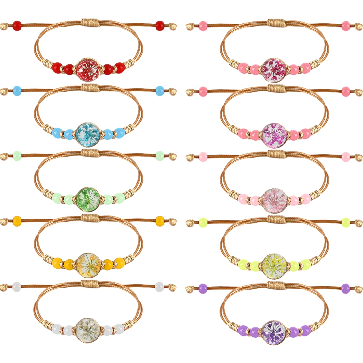 2 stuks kleurrijke geweven vriendschapsarmbanden kralen met letters, beste vriendschapsset voor kinderen meisjes, pastel neon stof, armband, BFF, cadeau voor dames, moeder, dochter, beste vriendin, Kerstmis, verjaardag